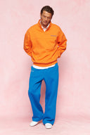karavan men fall winter 26' collection mathew sweatpants blue