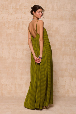 karavan clothing fashion spring summer 26 nai collection ifigenia dress olive