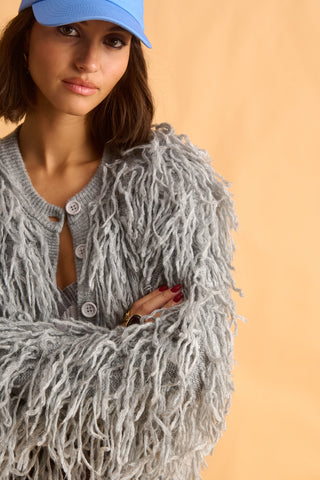 karavan clothing fashion fall winter 25 homecoming krvn collection kristin knitted cardigan grey