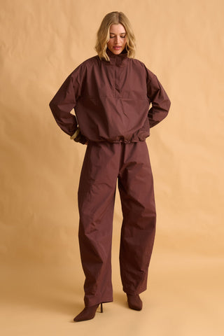 karavan clothing fashion fall winter 25 homecoming krvn collection indira trousers brown