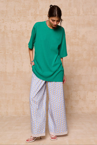 karavan clothing fashion krvn spring summer 26 nai collection scarlett tee green