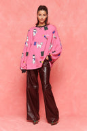 karavan fall winter 26' collection rodina longsleeve pink
