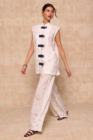karavan clothing fashion spring summer 26 nai collection irina trousers off white