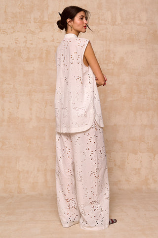 karavan clothing fashion spring summer 26 nai collection amaya shirt off white