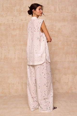 karavan clothing fashion spring summer 26 nai collection irina trousers off white
