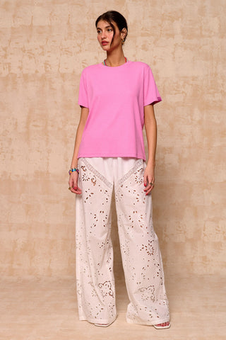 karavan clothing fashion spring summer 26 nai collection anastasia tee pink