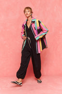 karavan fall winter 26' collection chelsea shirt multicolor stripes