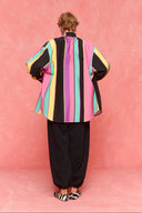 karavan fall winter 26' collection chelsea shirt multicolor stripes