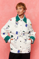 karavan fall winter 26' collection malvina jacket white