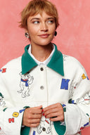karavan fall winter 26' collection malvina jacket white