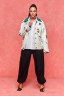 karavan fall winter 26' collection malvina jacket white