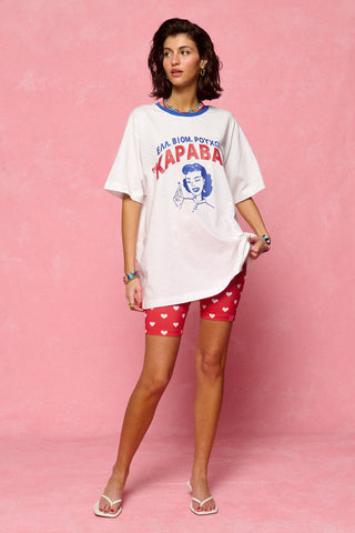 karavan clothing fashion spring summer 26 nai collection irma bier shorts polka hearts red