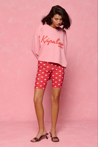 karavan clothing fashion spring summer 26 nai collection irma bier shorts polka hearts red