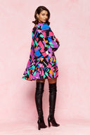 karavan fall winter 26' collection irma mini dress shapes black