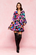 karavan fall winter 26' collection irma mini dress shapes black