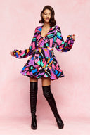 karavan fall winter 26' collection irma mini dress shapes black