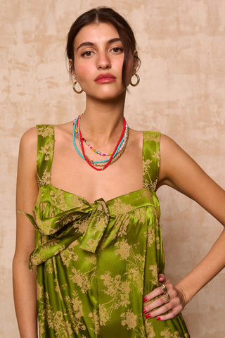 karavan clothing fashion krvn spring summer 26 nai collection iro dress green
