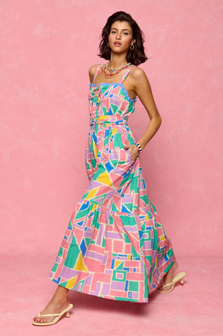 karavan clothing fashion spring summer 26 nai collection isabel dress mint lilac ivory shapes