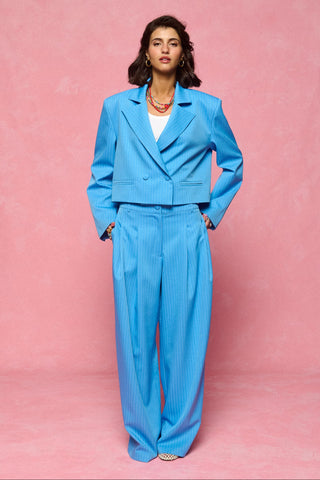 karavan clothing fashion spring summer 26 nai collection aithra blazer ciel