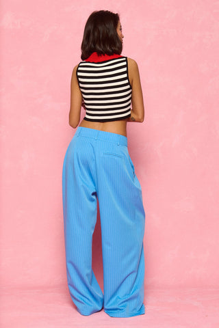 karavan clothing fashion spring summer 26 nai collection nellie knitted top black white stripes