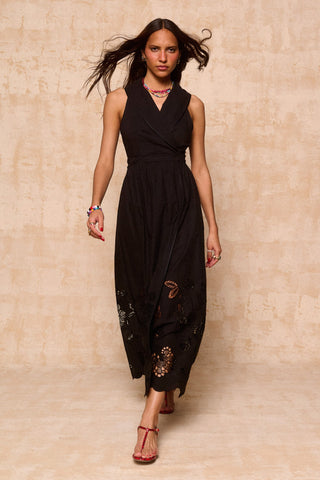 karavan clothing fashion spring summer 26 nai collection izel dress black