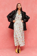 karavan fall winter 26' collection janna dress square white
