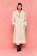 karavan fall winter 26' collection zoza coat ivory