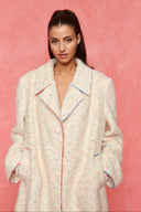 karavan fall winter 26' collection zoza coat ivory