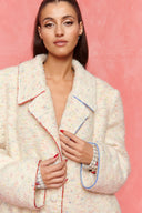 karavan fall winter 26' collection zoza coat ivory