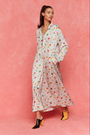 karavan fall winter 26' collection janna dress square white