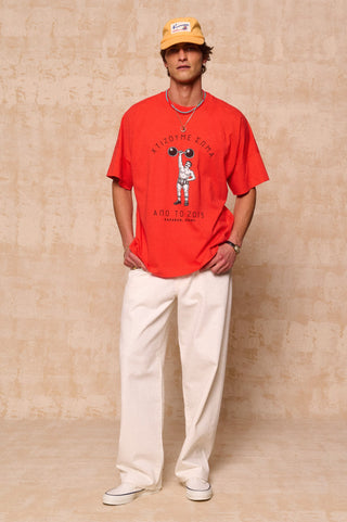 karavan clothing fashion spring summer 26 men nai collection asher tee red