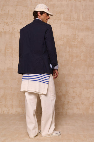 karavan clothing fashion spring summer 26 men nai collection lorenzo blazer blue