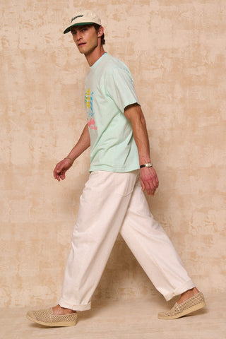 karavan clothing fashion spring summer 26 men nai collection steven tee aqua blue