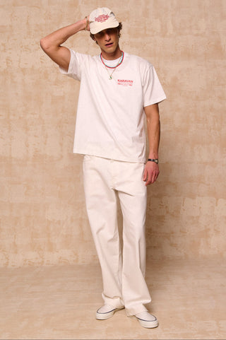 karavan clothing fashion spring summer 26 men nai collection steven tee white