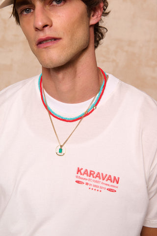 karavan clothing fashion spring summer 26 men nai collection steven tee white