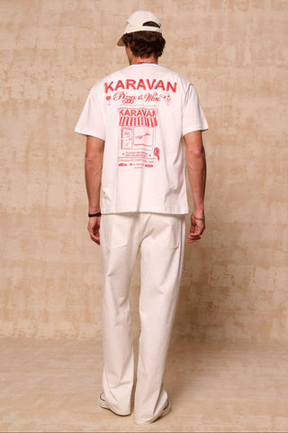 karavan clothing fashion spring summer 26 men nai collection steven tee white