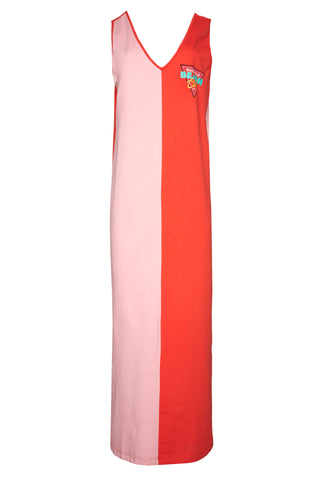 karavan clothing fashion spring summer 26 nai weekendwear collection jodie dress tomato red pink