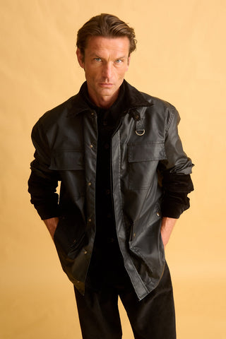 karavan clothing fashion fall winter 25 homecoming men collection jason jacket black