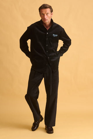 karavan clothing fashion fall winter 25 homecoming men collection jonathan shirt black