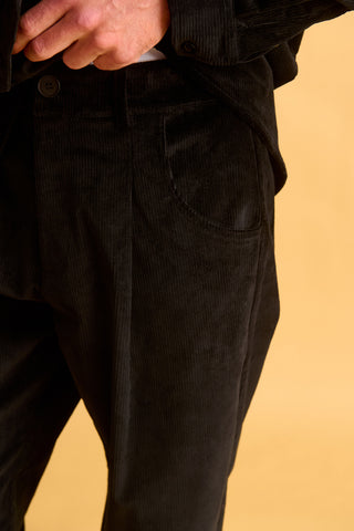 karavan clothing fashion fall winter 25 homecoming men collection sam trousers black