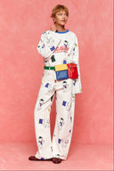 karavan fall winter 26' collection trivia waist bag yellow red blue leather