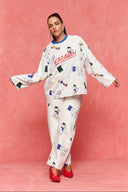 karavan fall winter 26' collection maira longsleeve logos white