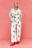 karavan fall winter 26' collection juniper trousers white