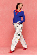 karavan fall winter 26' collection juniper trousers white