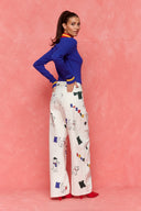 karavan fall winter 26' collection juniper trousers white
