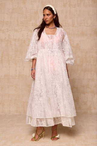karavan clothing fashion spring summer 26 nai collection asmin dress white