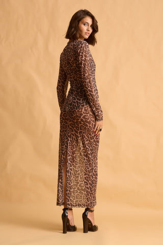 karavan clothing fashion fall winter 25 homecoming collection vicky dress leopard