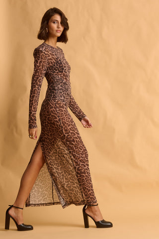 karavan clothing fashion fall winter 25 homecoming collection vicky dress leopard