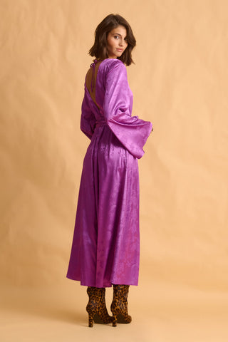 karavan clothing fashion fall winter 25 krvn homecoming collection katia dress magenta