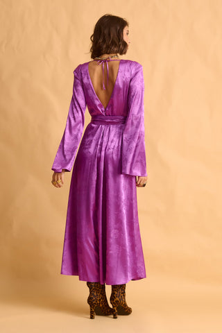 karavan clothing fashion fall winter 25 krvn homecoming collection katia dress magenta